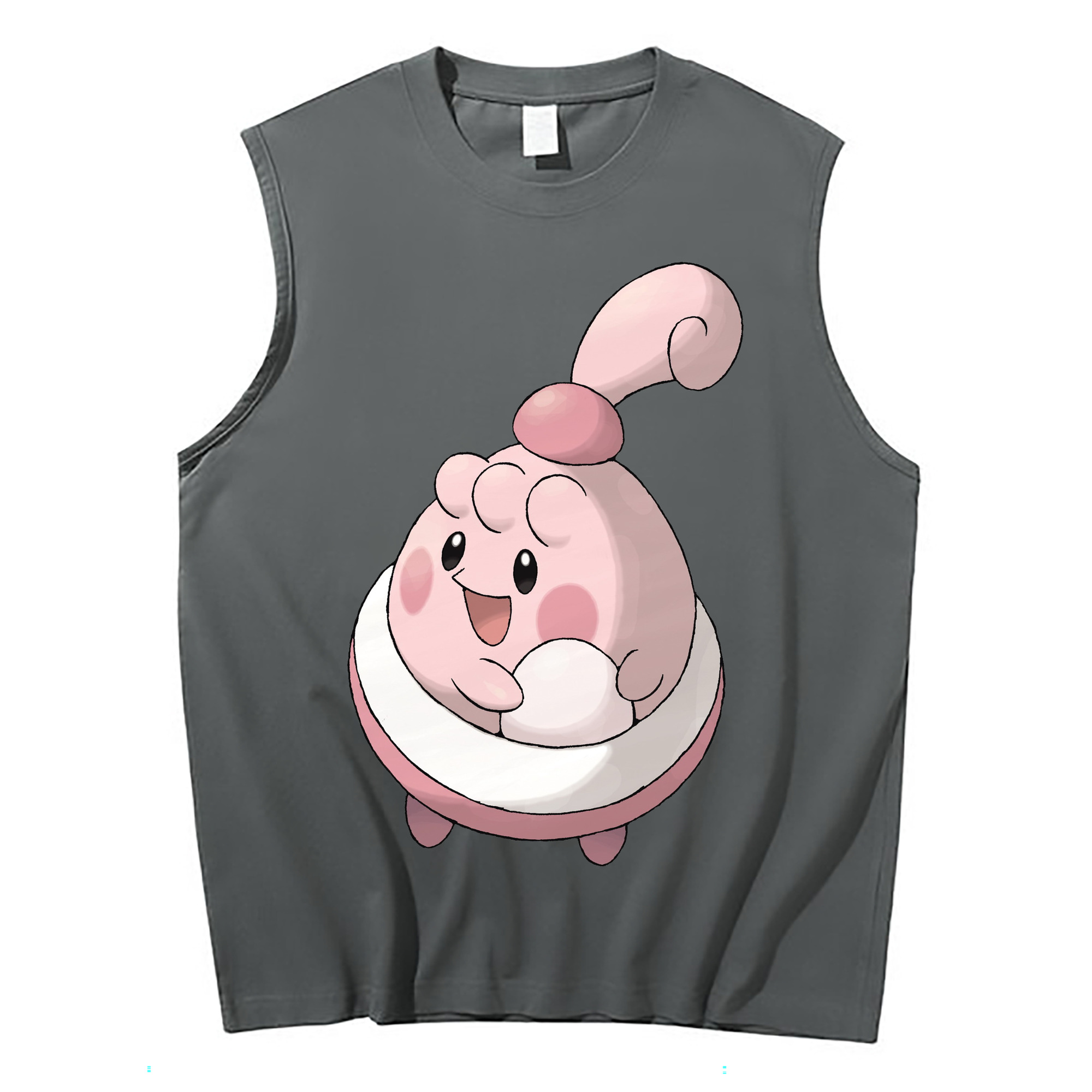 （画像用） ポケットモンスター Pokémon コットン100％タンクトップ（フロントプリント）